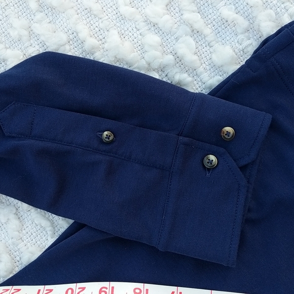 David Donahue Long Sleeve Knit Straight Hem Shirt - Picture 6 of 11